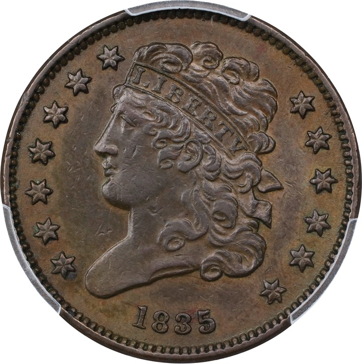 1835 1/2c MS BN thumbnail 4