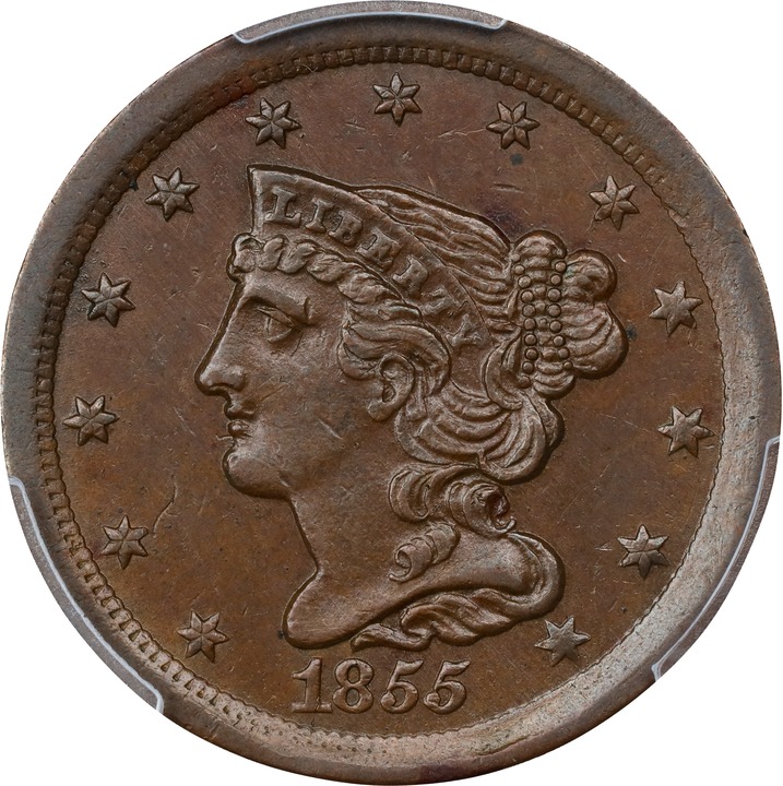 1855 1/2c MS BN thumbnail 4
