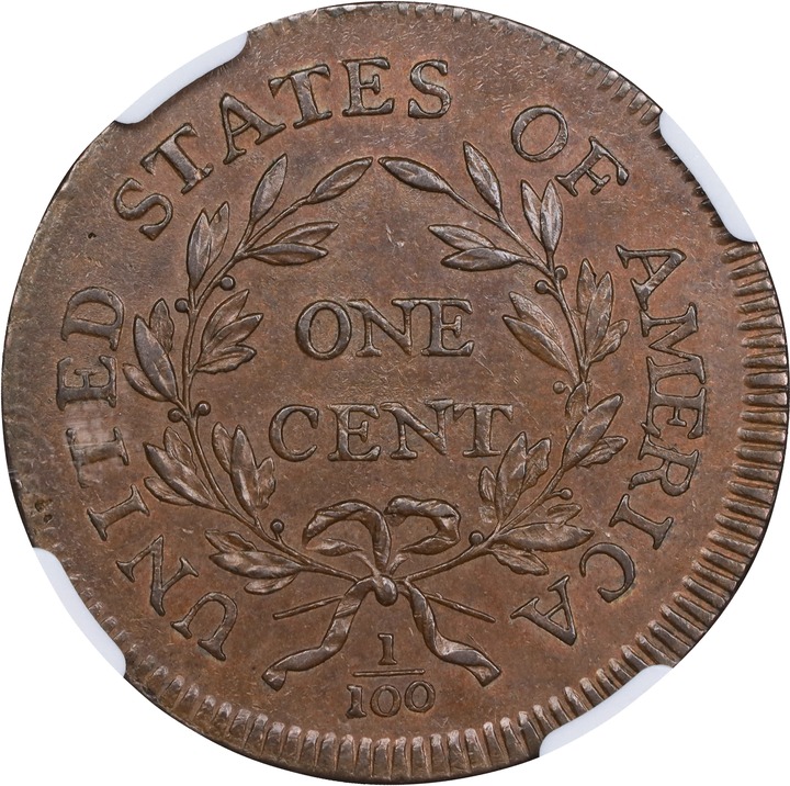 1796 1c Liberty Cap MS BN MS65 BN thumbnail 2