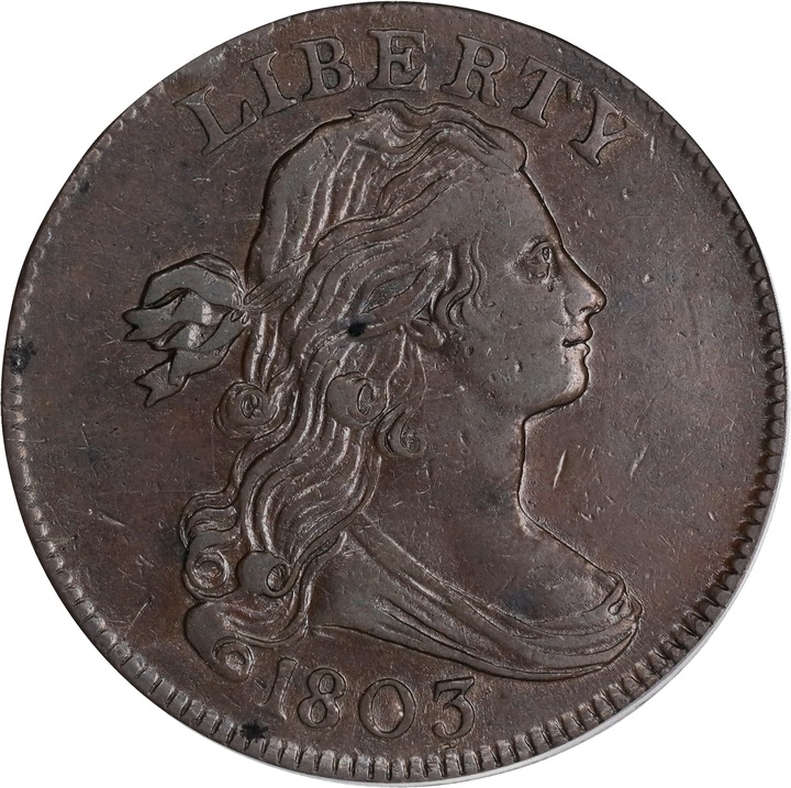 Image for Draped Bust Cent 1c 1796-1807 MS BN [Type] XF45 BN