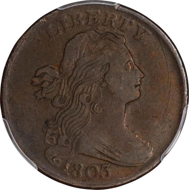 1803 1c Small Date, Large Fraction MS BN thumbnail 5