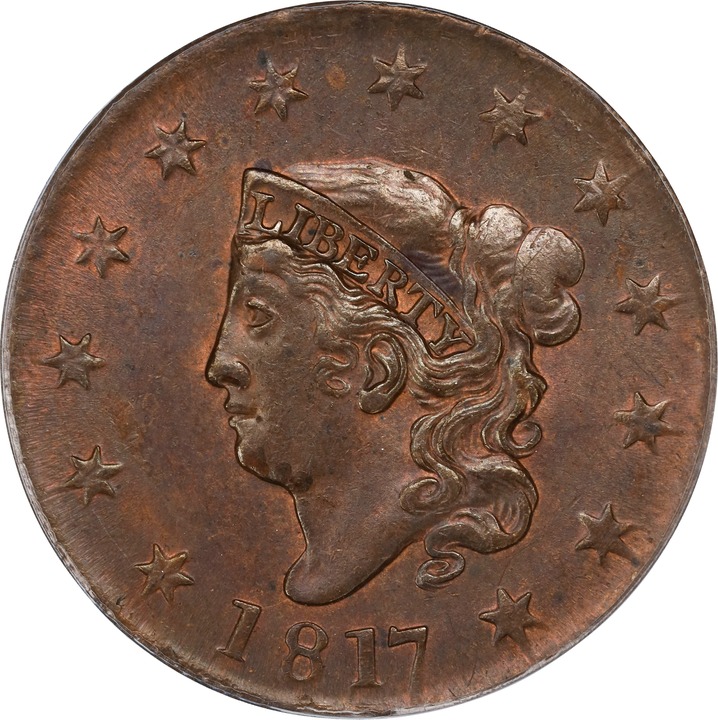 Image for Coronet Head Cent 1c 1816-1839 MS BN [Type] MS63 BN