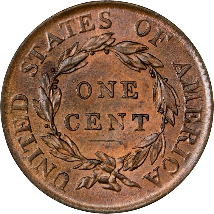 1818 1c MS RB MS65 RB thumbnail 2