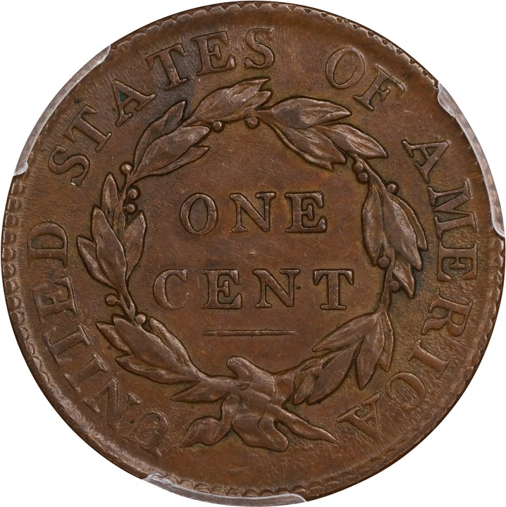 1819/8 1c Large Date MS BN AU58 BN thumbnail 17