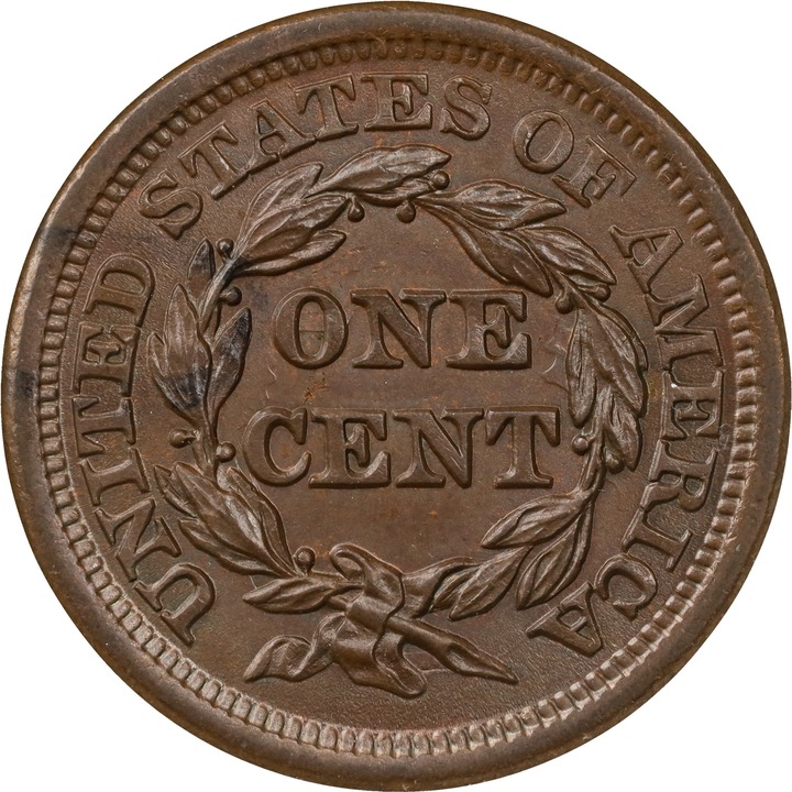 1854 1c MS BN MS65 BN thumbnail 6
