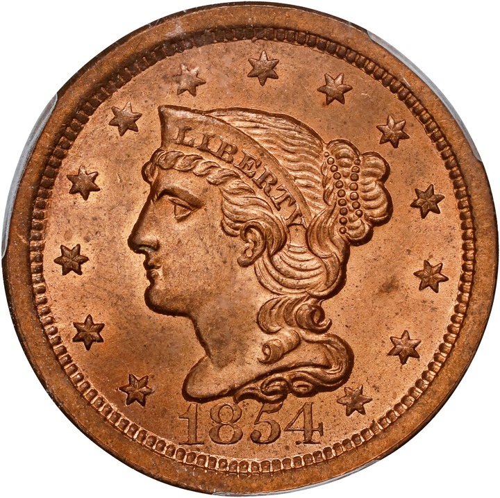 1854 1c N-3 MS RB thumbnail 2