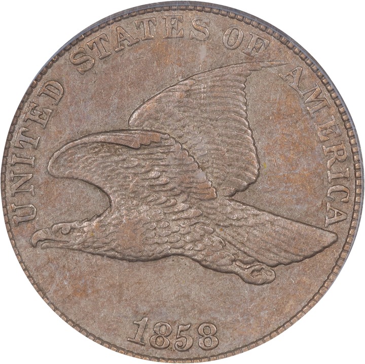 1858 1c LL, Doubled Die Obv, FS-101, S-2 MS thumbnail 6