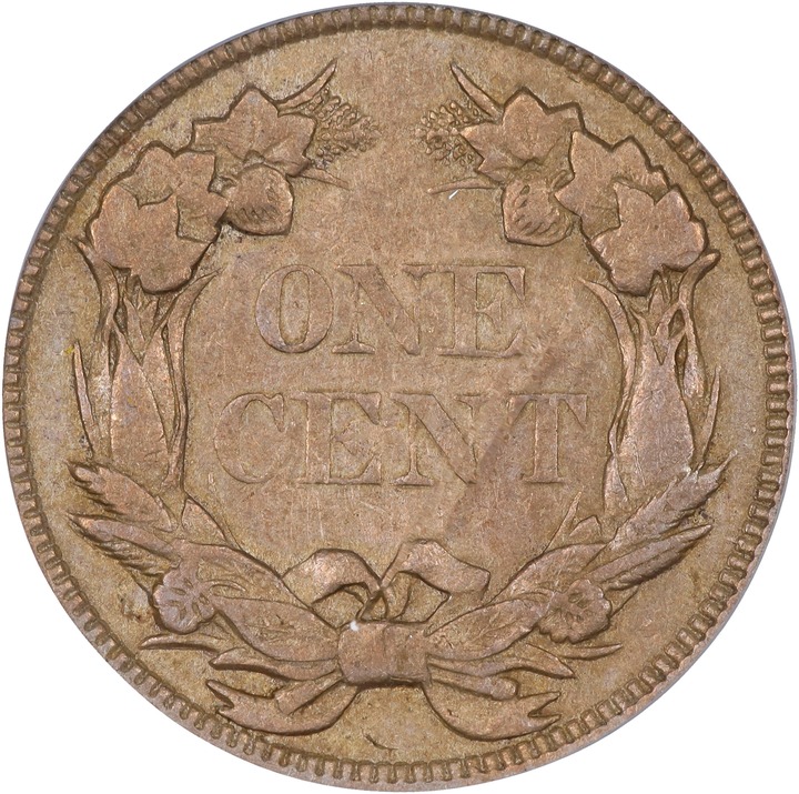 1858 1c Large Letters MS67 CAC thumbnail 25