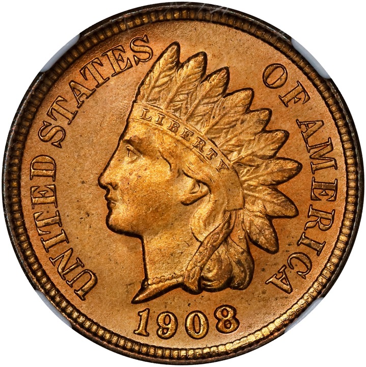 1908 1c Repunched Date, S-21 MS RD thumbnail 4