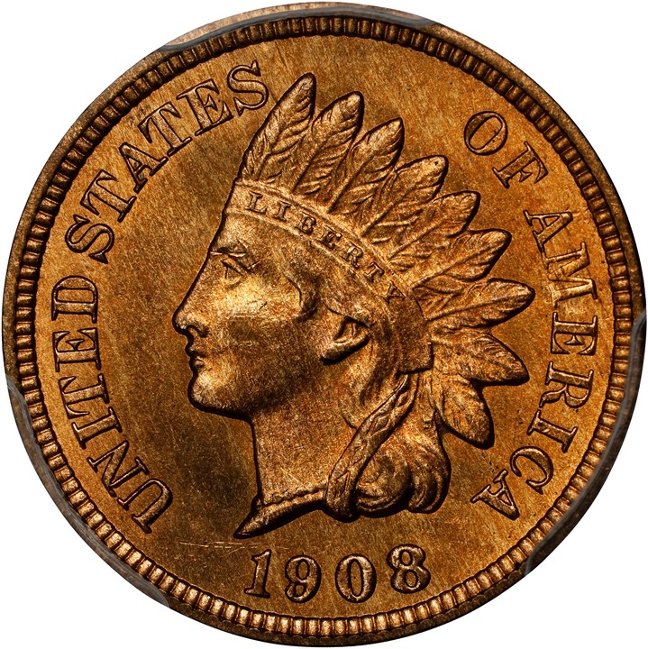 1908-S 1c MS RD thumbnail 2