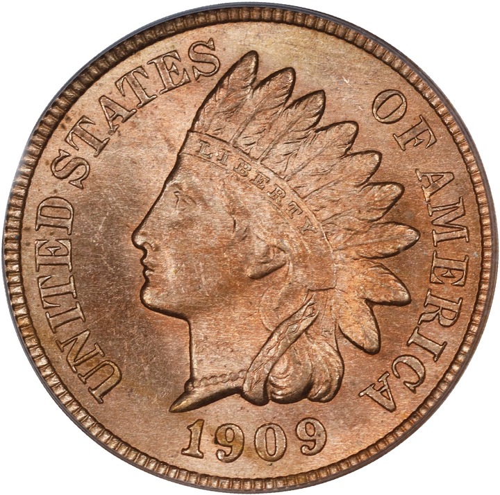 1909 1c Indian MS RD thumbnail 11
