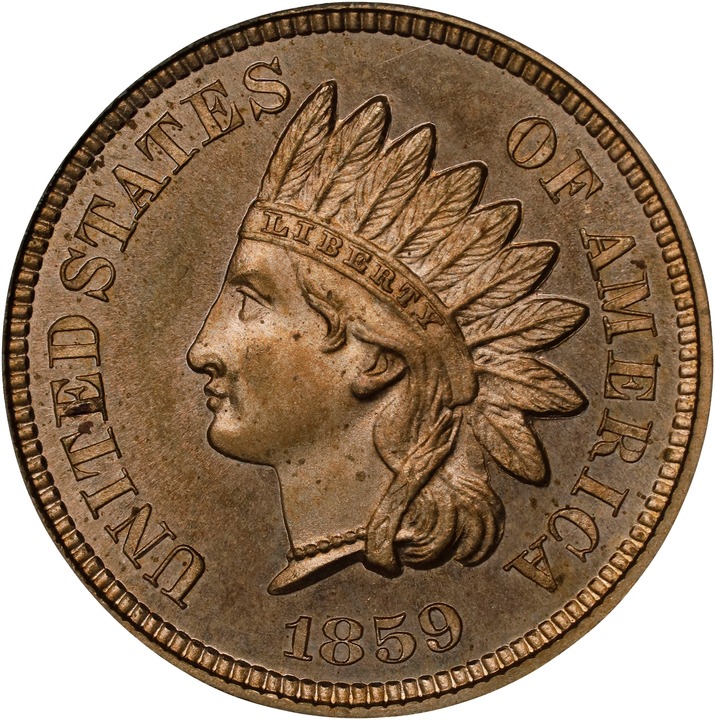 Image for 1859 1c PR64