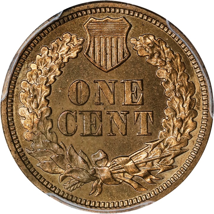 1861 1c PR64 thumbnail 2