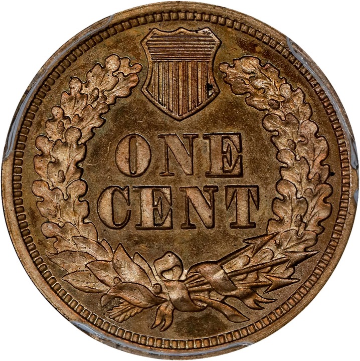 Indian Head Cent 1c Copper Nickel, 1860-1864 [Type] PR65 thumbnail 4