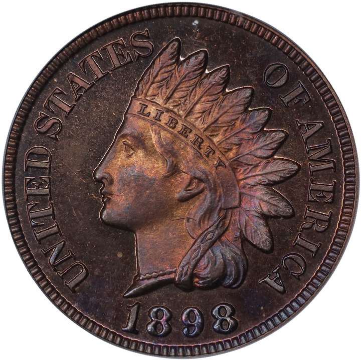 Image for Indian Head Cent 1c Bronze, 1864-1909 PR BN [Type] PR64 BN