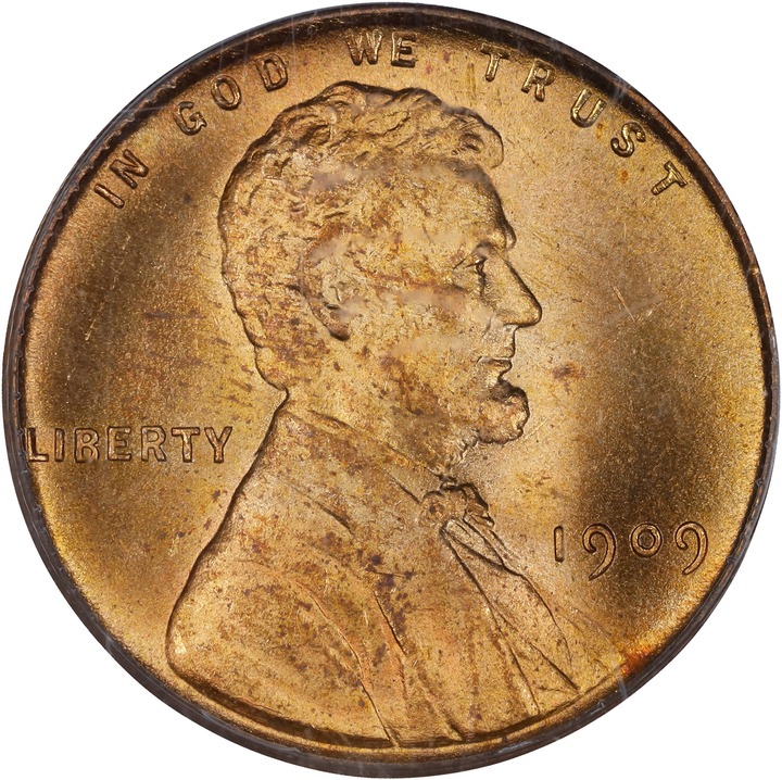 1909 VDB 1c MS RD MS66 RD thumbnail 3