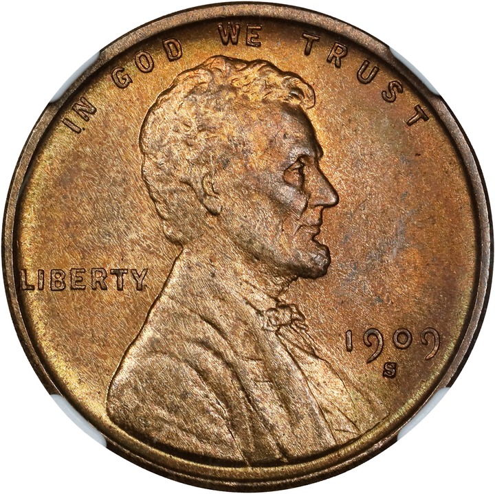 1909-S VDB 1c MS RB MS61 RB thumbnail 17