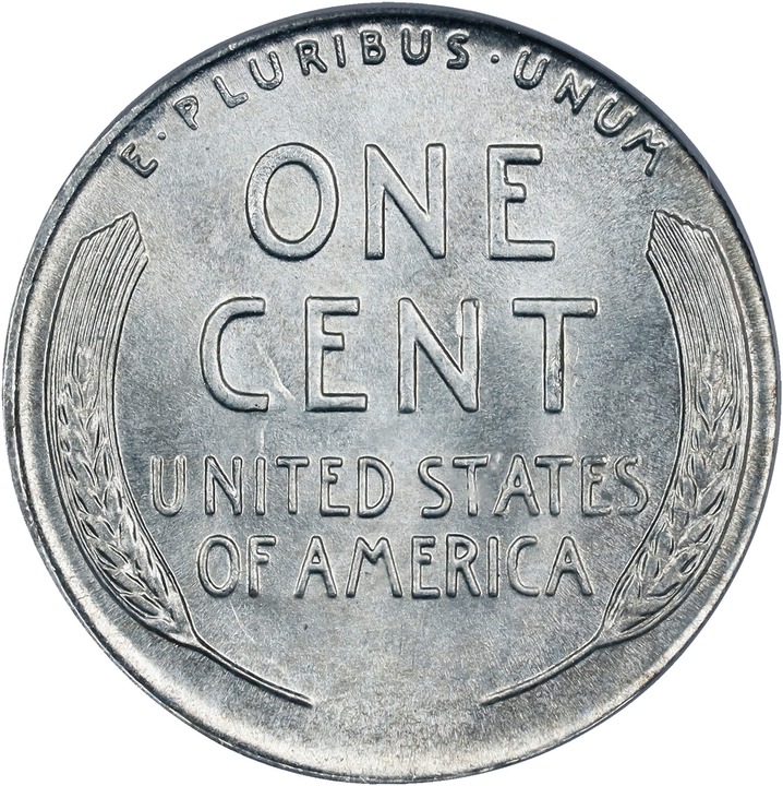 Lincoln Cent 1c 1943, Steel, Wheat Reverse [Type] MS68 CAC thumbnail 4