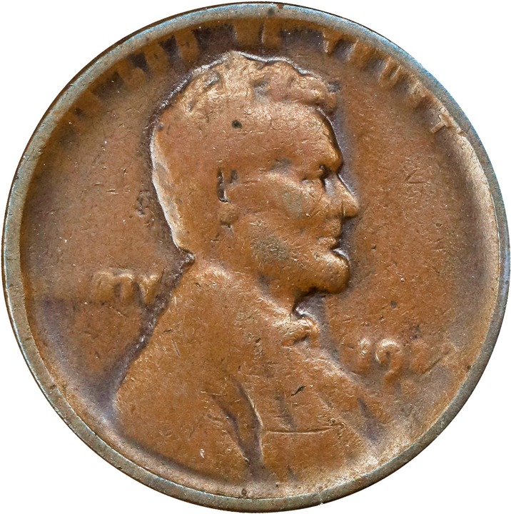 Image for 1922-D 1c Weak D, Weak Reverse MS BN VF20 BN