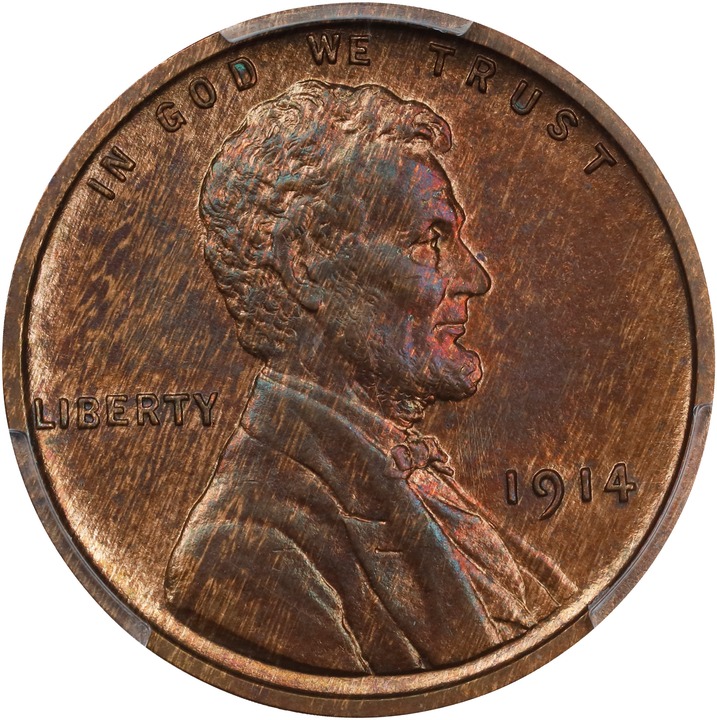 1914 1c Matte Finish PR RB thumbnail 3