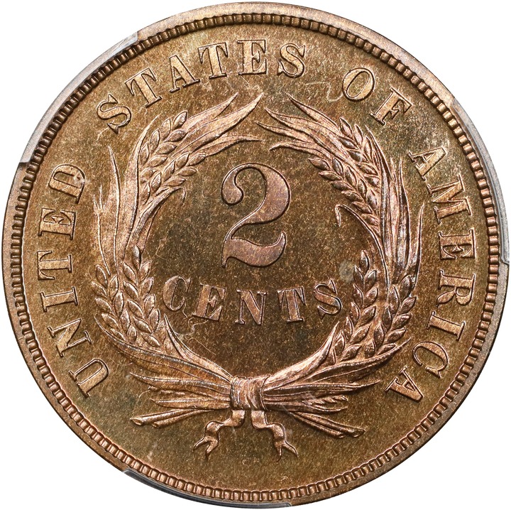 1871 2c PR RB PR67 RB CAC thumbnail 24