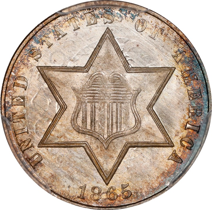 Image for 3-Cent Silver 3cS Type 3, 1859-1872 [Type] MS67