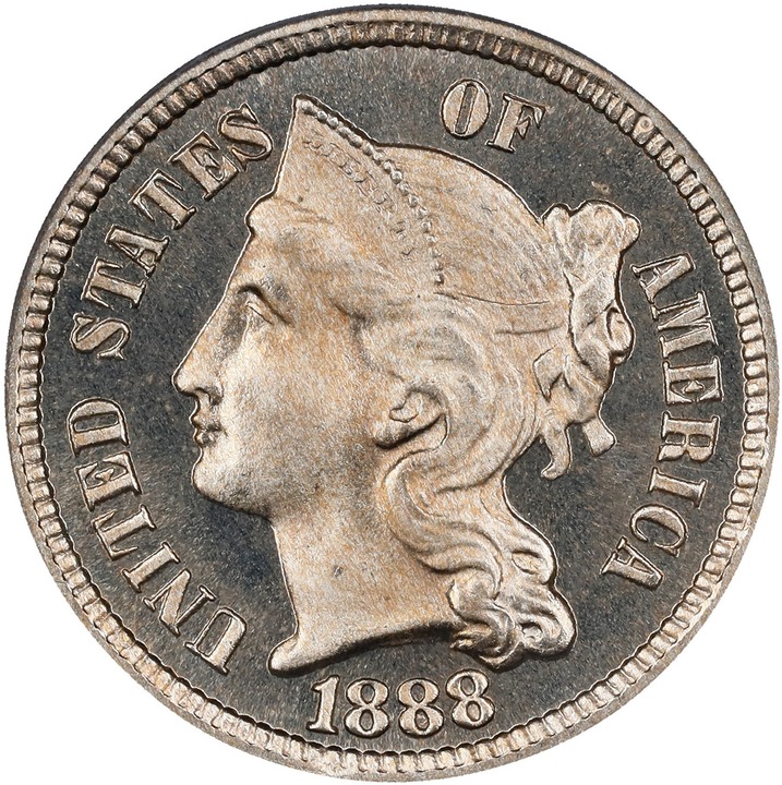 Image for 3-Cent Nickel 3cN 1865-1889 [Type] PR66