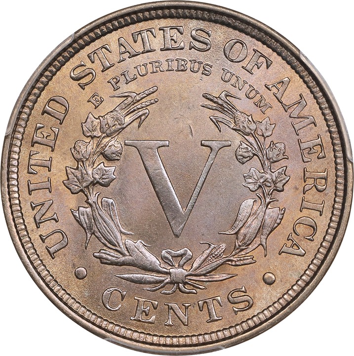 1901 5c MS65 CAC thumbnail 2
