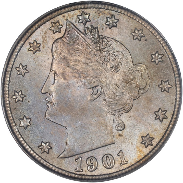 1901 5c MS62 thumbnail 3