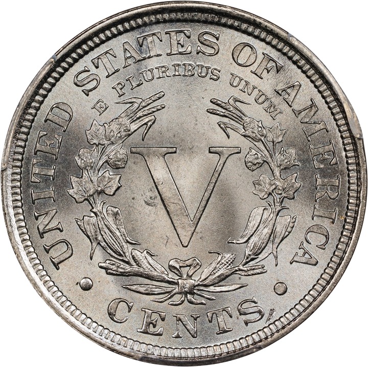 1904 5c MS67 CAC thumbnail 2