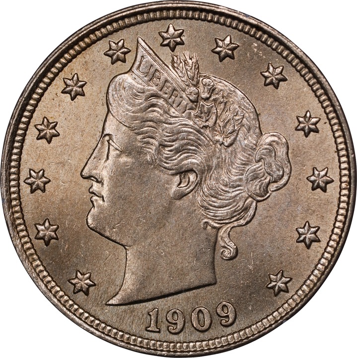 1909 5c AG3 CAC thumbnail 23