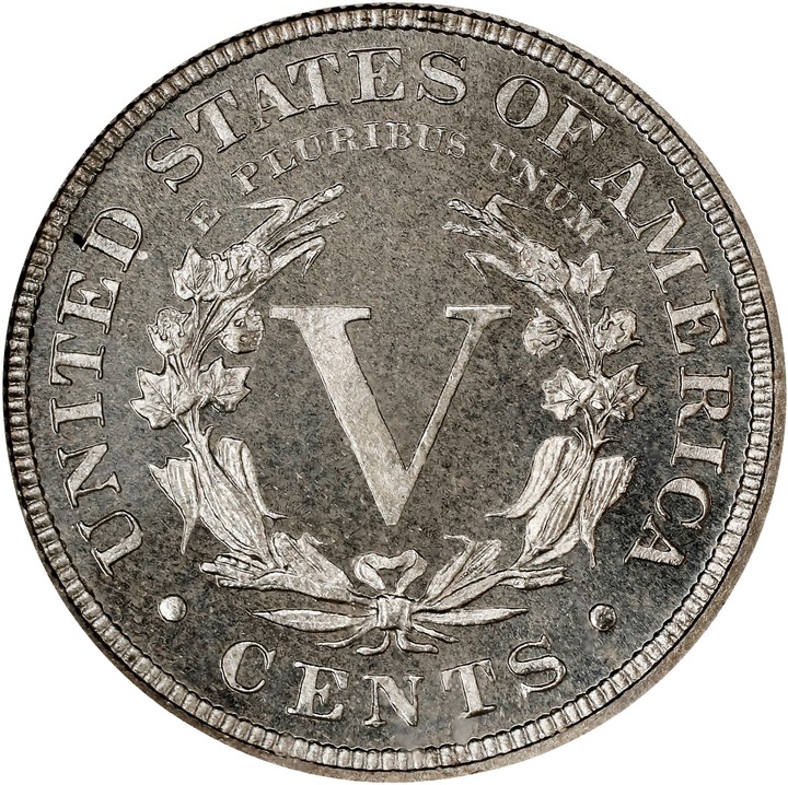 1885 5c PR67 CAC thumbnail 6