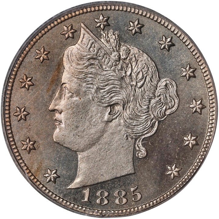 Image for 1885 5c PR66 CAC