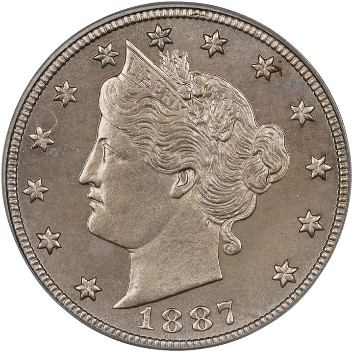 Image for 1887 5c PR65