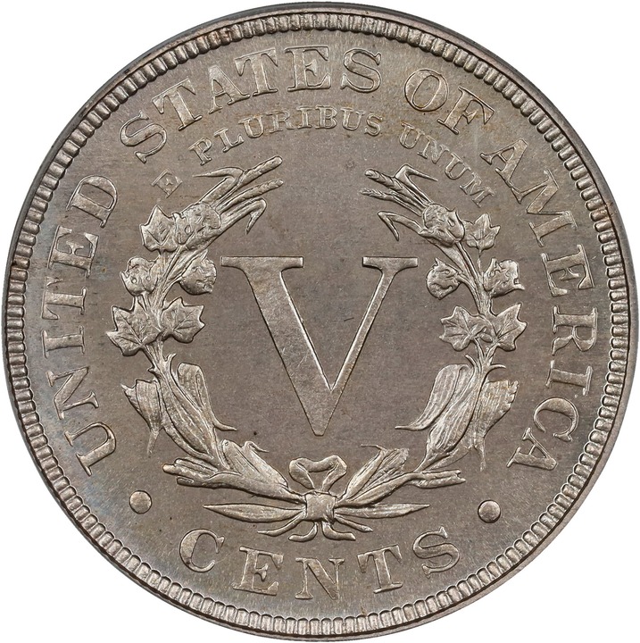 1887 5c PR65 thumbnail 2