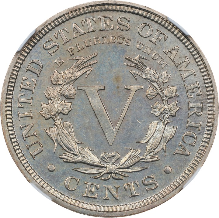 1894 5c PR64 thumbnail 2