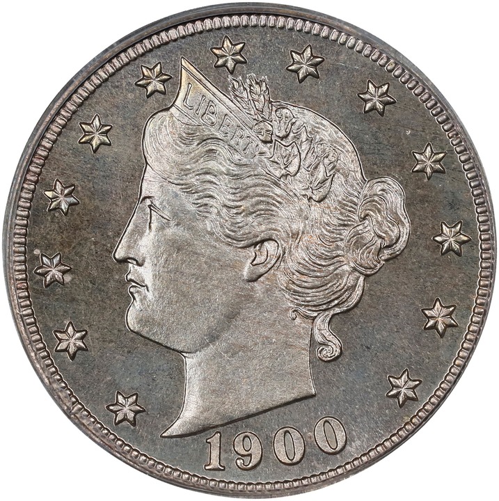 Image for 1900 5c PR66 CAC