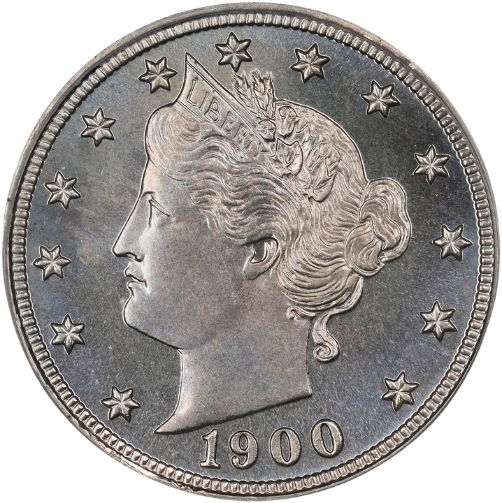 1900 5c PR65 thumbnail 5