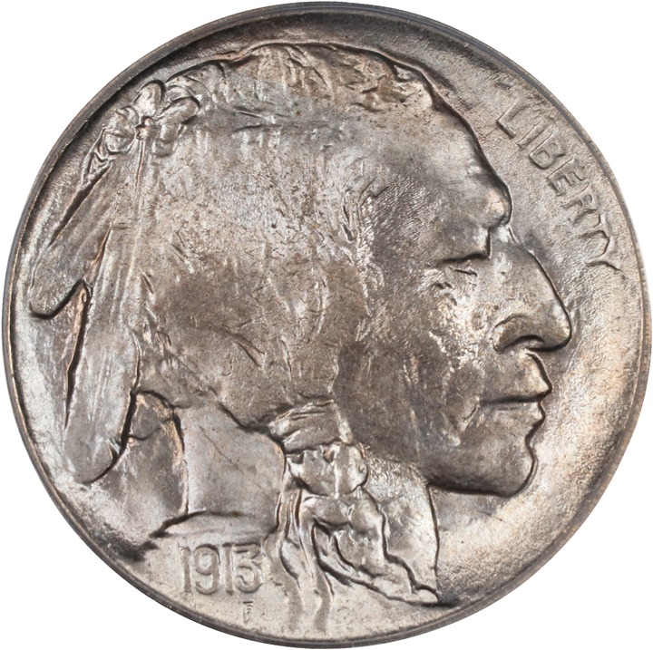 1913 5c Buffalo, Type 2 MS61 CAC thumbnail 8