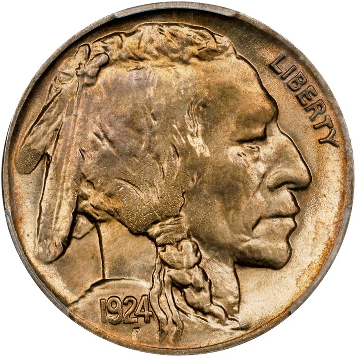 Image for 1924-D 5c MS65