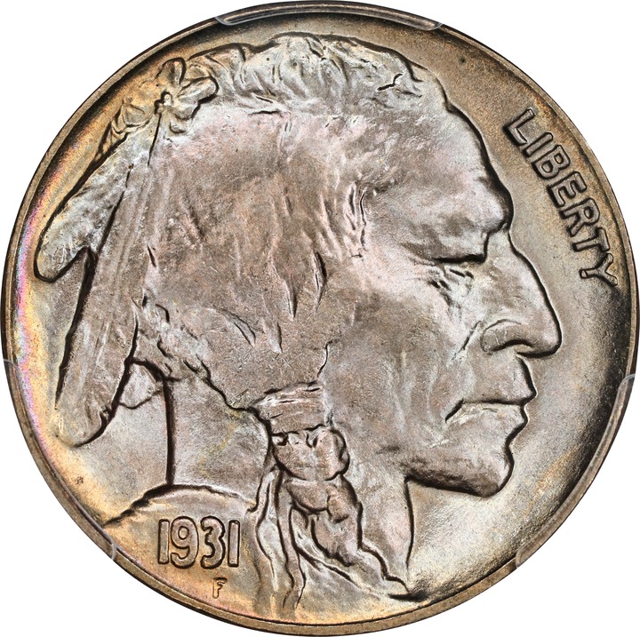 Image for 1931-S 5c MS67