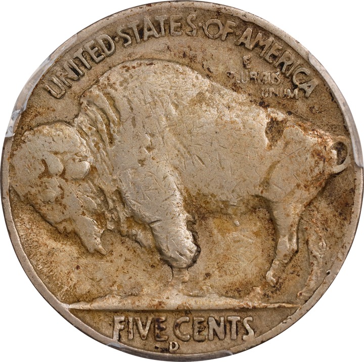 1937-D 5c 3 Legs AG3 thumbnail 16