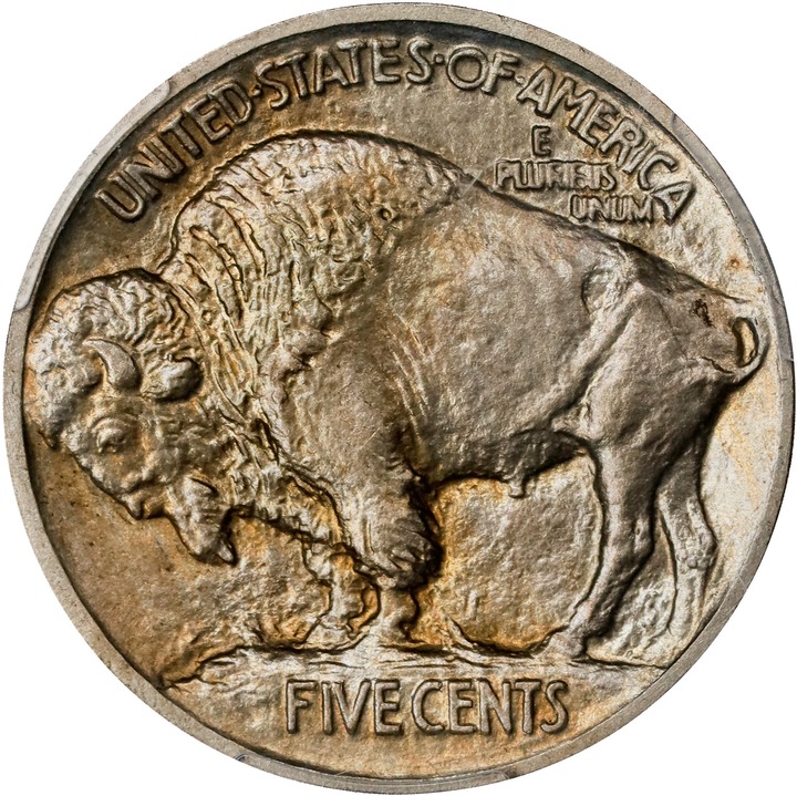 1913 5c Buffalo, Matte Finish, Type 1 PR61 thumbnail 22
