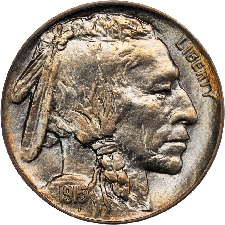 Buffalo Nickel 5c Type 2 Reverse, Matte Finish, 1913-1916 [Type] PR66 thumbnail 3