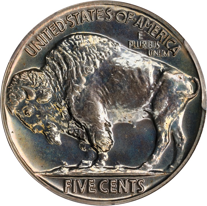 Buffalo Nickel 5c Brilliant Finish, 1936-1937 [Type] PR67 CAC thumbnail 4