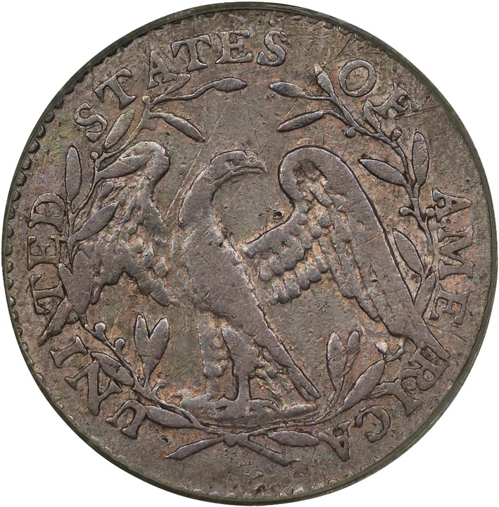 Flowing Hair Half Dime H10c 1794-1795 [Type] VG8 thumbnail 16