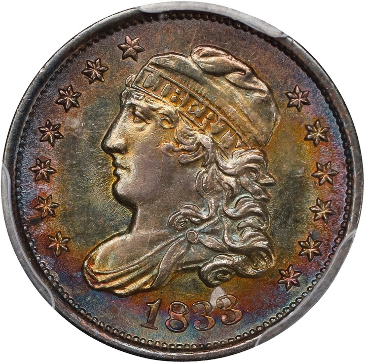 Image for Capped Bust Half Dime H10c 1829-1837 [Type] MS63