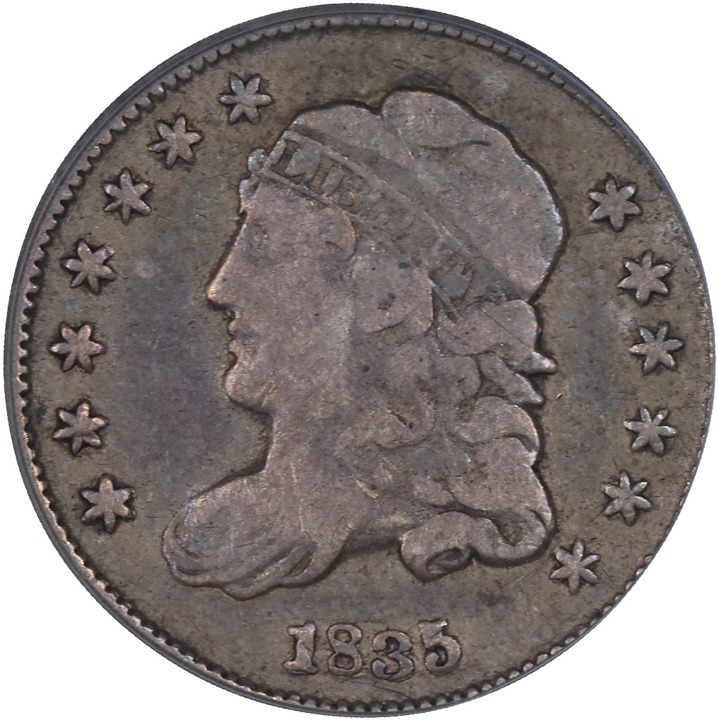 Capped Bust Half Dime H10c 1829-1837 [Type] G6 thumbnail 11