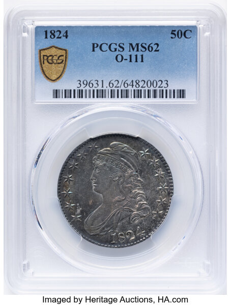 1824 50c O-111 MS thumbnail 4