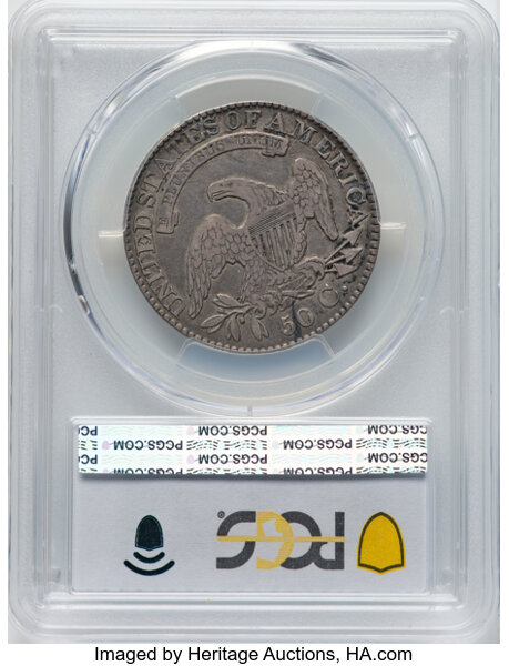 1828 50c Square Base 2, Large 8s, O-109 MS thumbnail 7